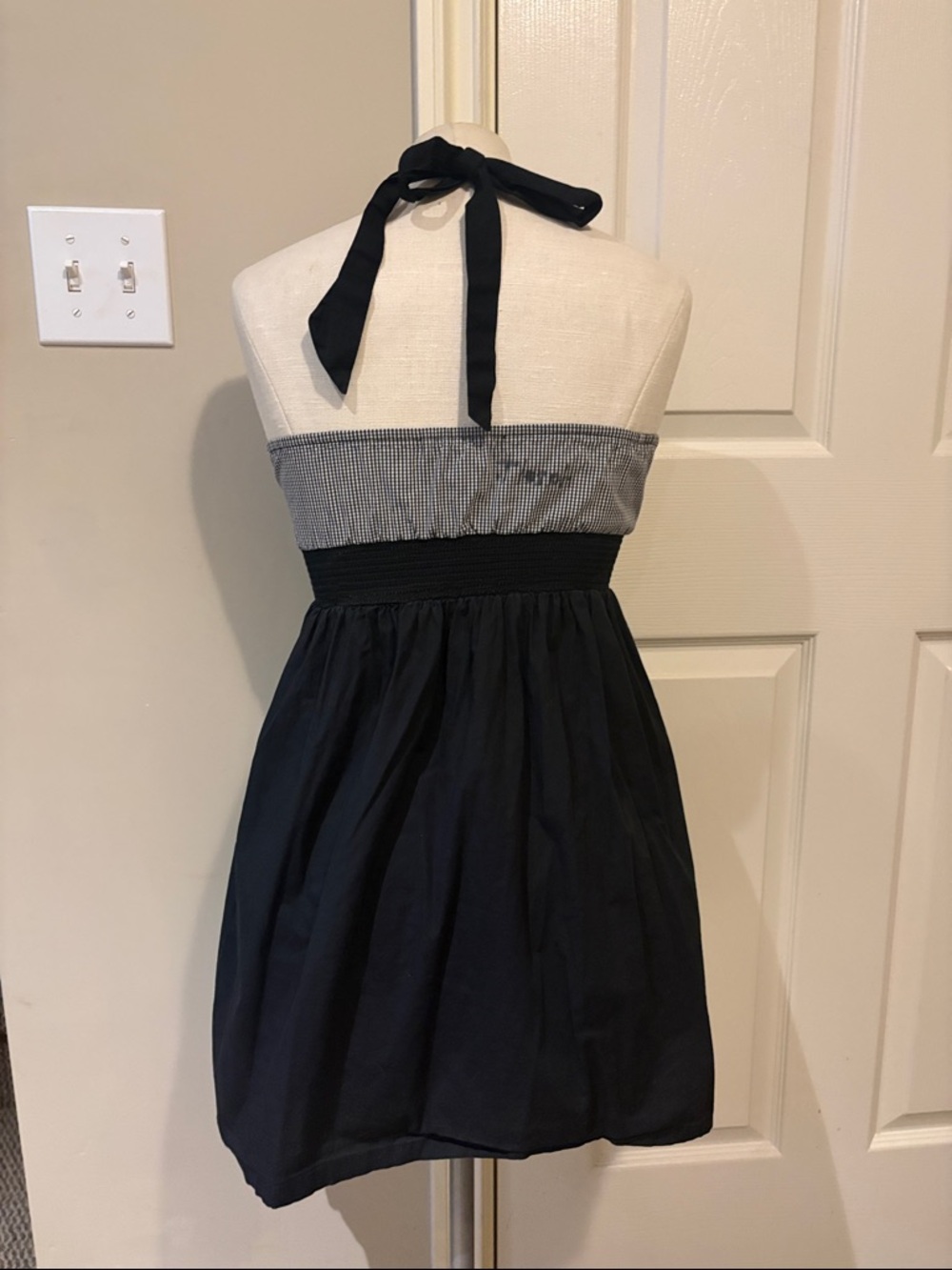 Forever 21 Strapless Two-Tone Sundress - Black and White - Picture 3 of 3
